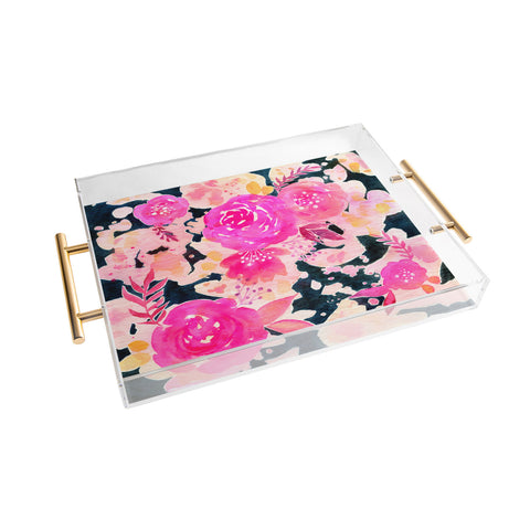 Stephanie Corfee Pink In The Dark Acrylic Tray
