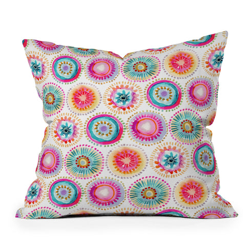 Stephanie Corfee Poof Outdoor Throw Pillow