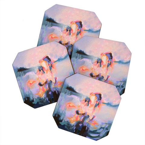 Stephanie Corfee Sparkler Coaster Set