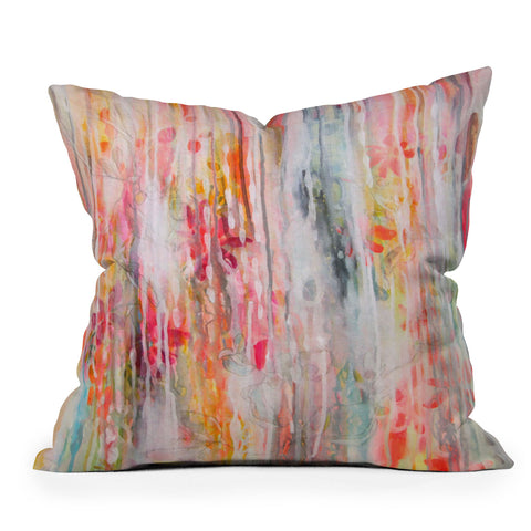 Stephanie Corfee Sparkling Water Outdoor Throw Pillow