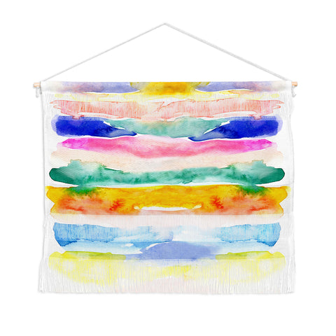 Stephanie Corfee Swooshy Stripes Wall Hanging Landscape