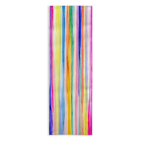 Stephanie Corfee Swooshy Stripes Yoga Towel