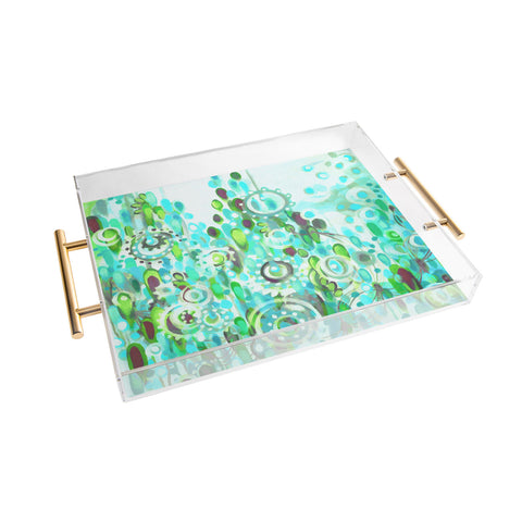 Stephanie Corfee Zoe Blue Acrylic Tray