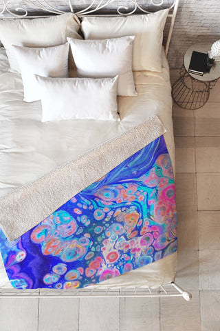 Studio K Originals Alien Ocean Fleece Throw Blanket