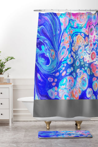 Studio K Originals Alien Ocean Shower Curtain And Mat