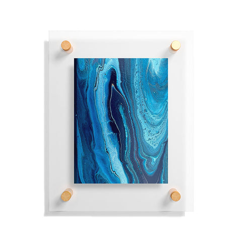 Studio K Originals Azure Slices Floating Acrylic Print