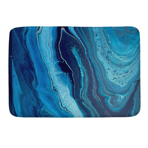 Studio K Originals Azure Slices Memory Foam Bath Mat