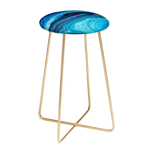 Studio K Originals Azure Slices Counter Stool