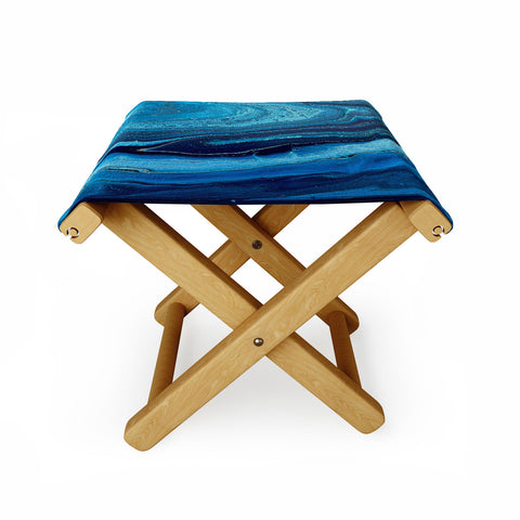 Studio K Originals Azure Slices Folding Stool