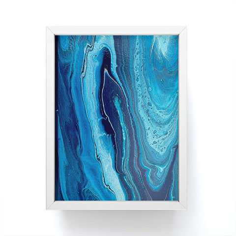 Studio K Originals Azure Slices Framed Mini Art Print