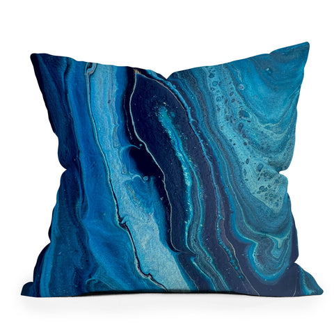 Studio K Originals Azure Slices Throw Pillow