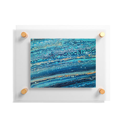 Studio K Originals Blue Bubbles Floating Acrylic Print