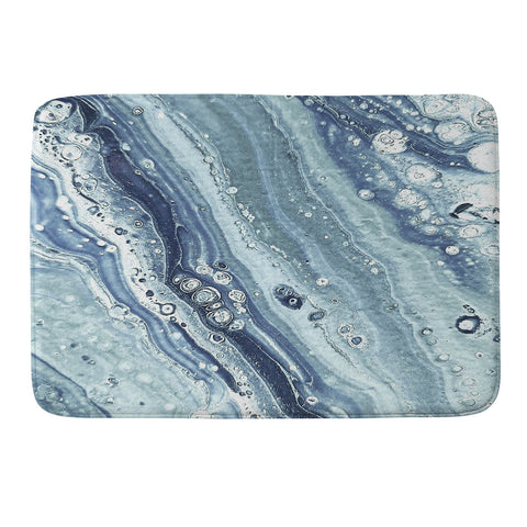 Studio K Originals Blue Machine Memory Foam Bath Mat