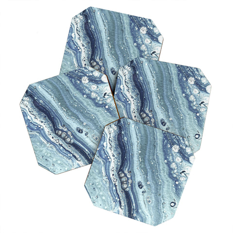 Studio K Originals Blue Machine Coaster Set