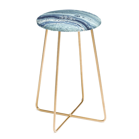 Studio K Originals Blue Machine Counter Stool
