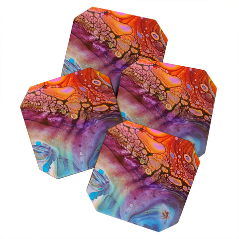 Studio K Originals Dragon Lava Coaster Set