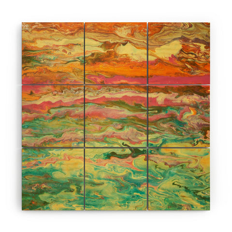 Studio K Originals Happening Wood Wall Mural