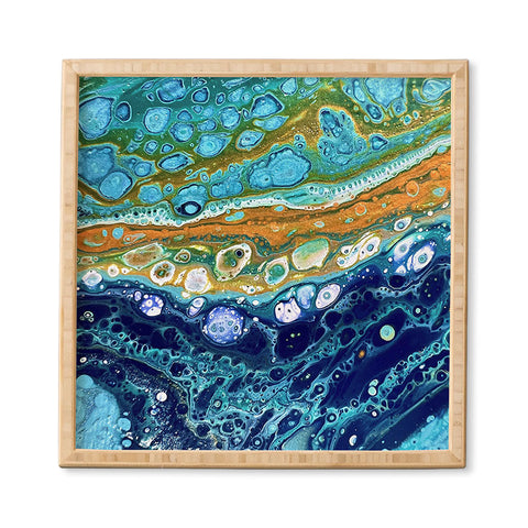 Studio K Originals Multi Eruption Framed Wall Art