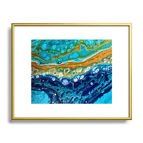Studio K Originals Multi Eruption Metal Framed Art Print