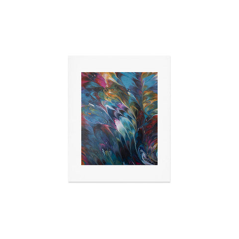 Studio K Originals Multi Feather Splash Art Print