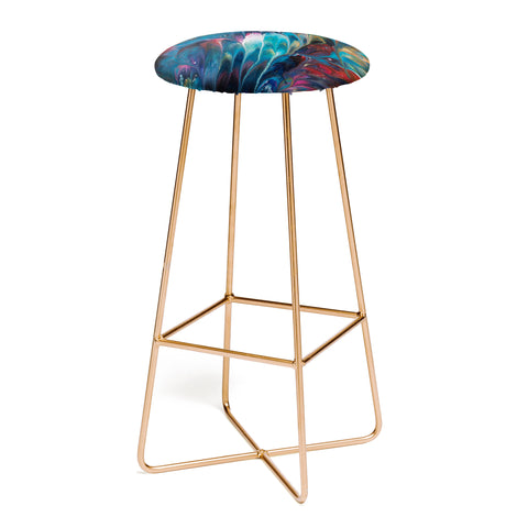 Studio K Originals Multi Feather Splash Bar Stool