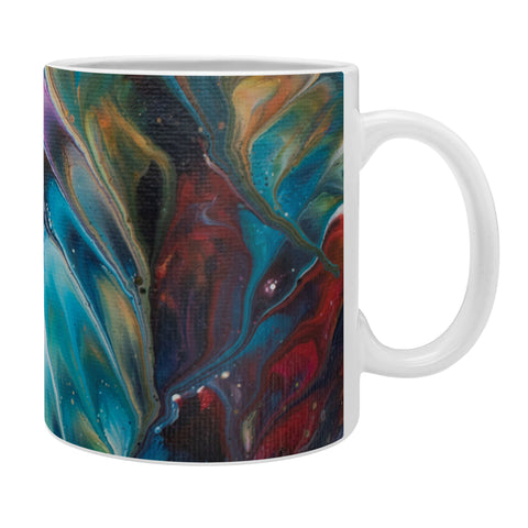 Studio K Originals Multi Feather Splash Coffee Mug