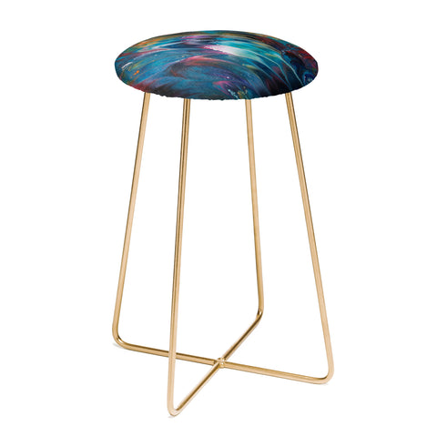 Studio K Originals Multi Feather Splash Counter Stool