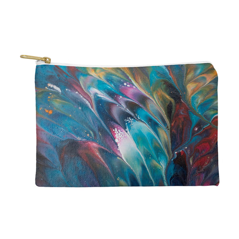 Studio K Originals Multi Feather Splash Pouch