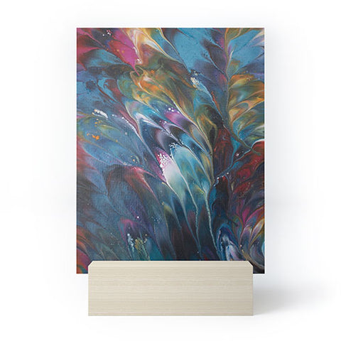 Studio K Originals Multi Feather Splash Mini Art Print