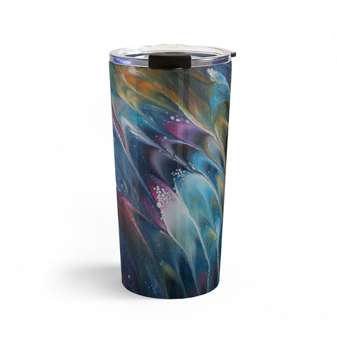 Studio K Originals Multi Feather Splash Travel Mug