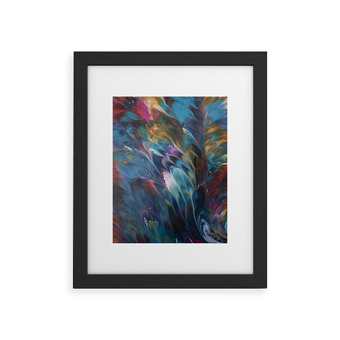 Studio K Originals Multi Feather Splash Framed Art Print