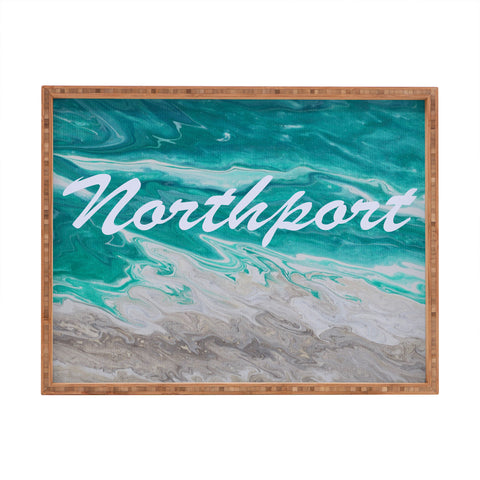 Studio K Originals Northport Bay Rush Rectangular Tray