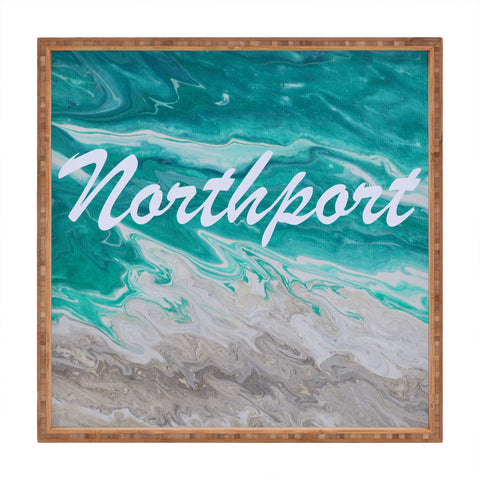 Studio K Originals Northport Bay Rush Square Tray
