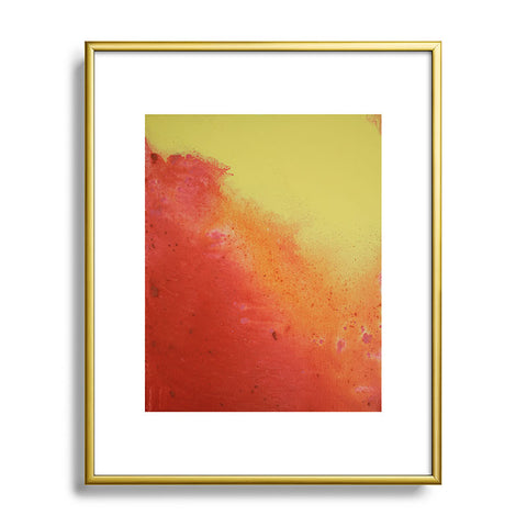 Studio K Originals On Fire I Metal Framed Art Print