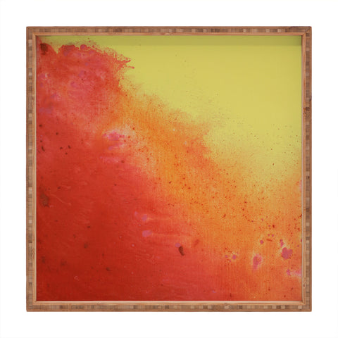 Studio K Originals On Fire I Square Tray