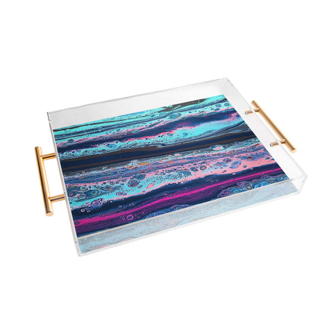 Studio K Originals Pastel Chocolate Acrylic Tray