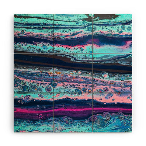 Studio K Originals Pastel Chocolate Wood Wall Mural