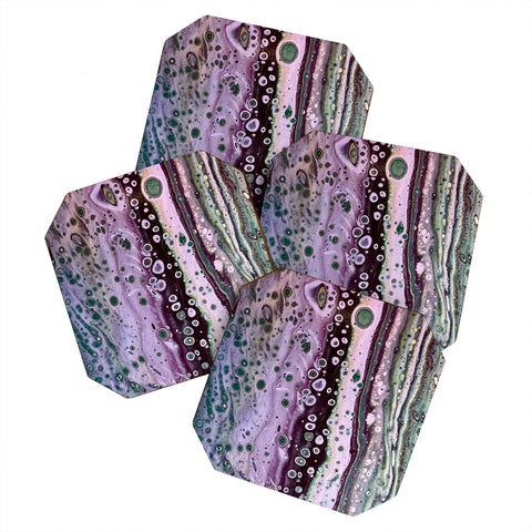 Studio K Originals Pinky Bubbles Coaster Set