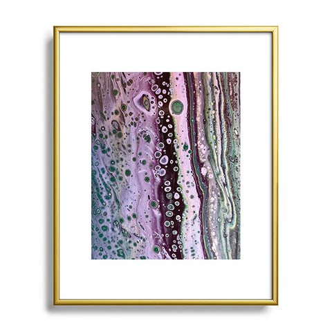 Studio K Originals Pinky Bubbles Metal Framed Art Print