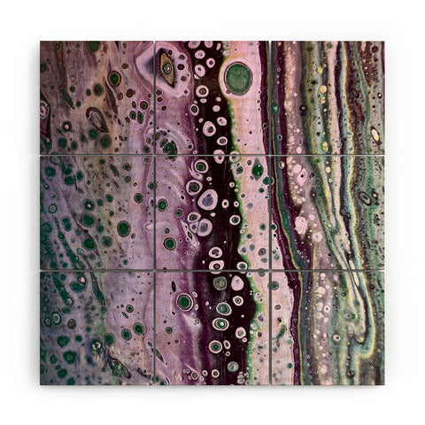 Studio K Originals Pinky Bubbles Wood Wall Mural