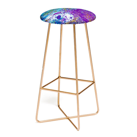Studio K Originals Purple Burn Bar Stool