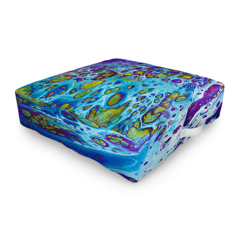 Studio K Originals Purple Burn Outdoor Floor Cushion