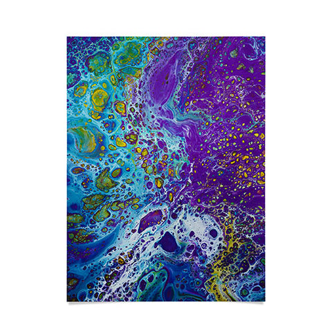 Studio K Originals Purple Burn Poster