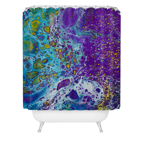 Studio K Originals Purple Burn Shower Curtain