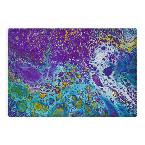 Studio K Originals Purple Burn Outdoor Rug