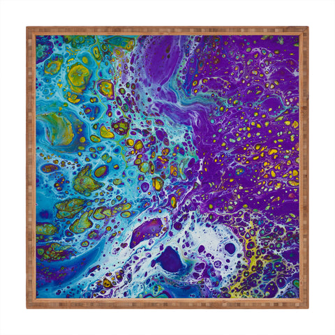 Studio K Originals Purple Burn Square Tray