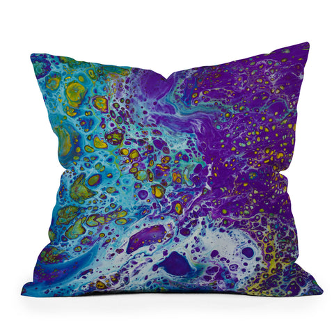 Studio K Originals Purple Burn Outdoor Throw Pillow