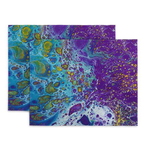 Studio K Originals Purple Burn Placemat