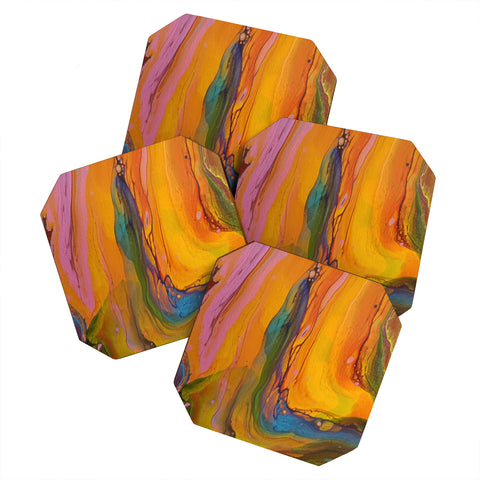 Studio K Originals Rainbow River Coaster Set