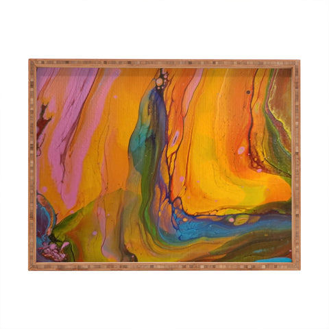 Studio K Originals Rainbow River Rectangular Tray